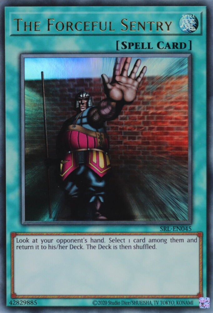 The Forceful Sentry (25th Anniversary) [SRL-EN045] Ultra Rare | Odin's Place