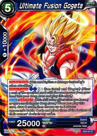 Ultimate Fusion Gogeta (Starter Deck - Resurrected Fusion) (SD6-04) [Miraculous Revival] | Odin's Place