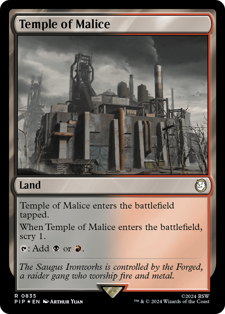 Temple of Malice (Surge Foil) [Fallout] | Odin's Place