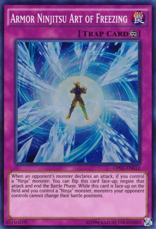 Armor Ninjitsu Art of Freezing [OP02-EN012] Super Rare | Odin's Place