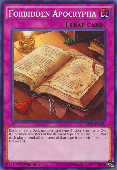 Forbidden Apocrypha [MP16-EN230] Common | Odin's Place
