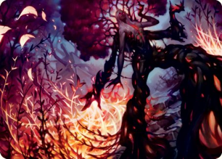 Splendid Reclamation Art Card [Innistrad: Crimson Vow Art Series] | Odin's Place