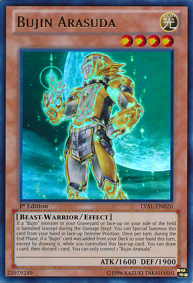 Bujin Arasuda [LVAL-EN026] Ultra Rare | Odin's Place