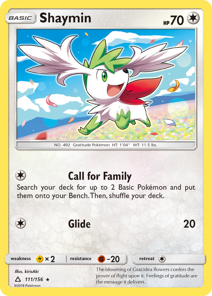 Shaymin (111/156) [Sun & Moon: Ultra Prism] | Odin's Place