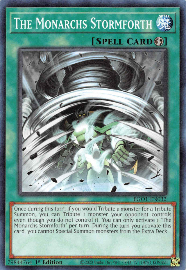 The Monarchs Stormforth [EGO1-EN032] Common | Odin's Place