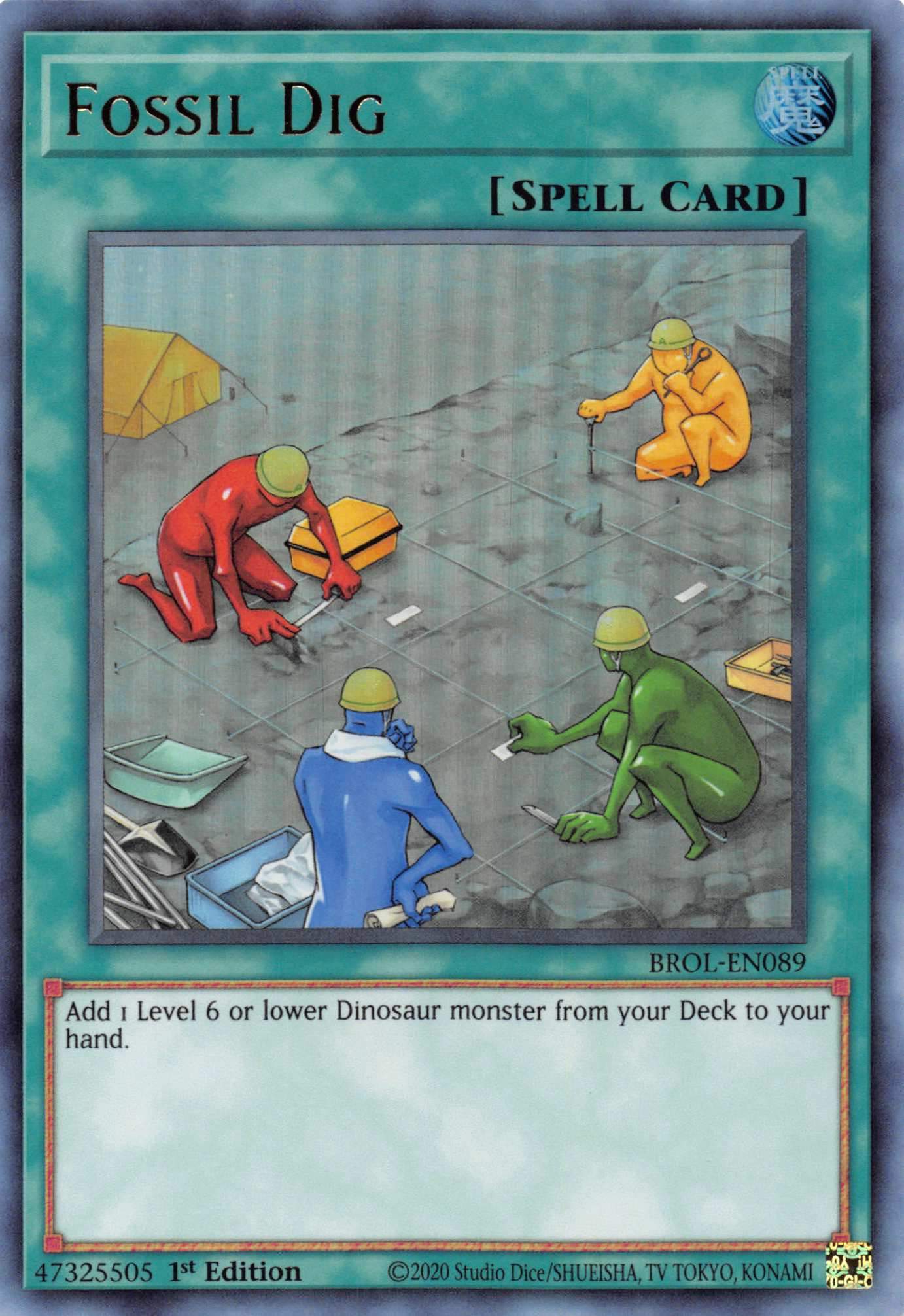 Fossil Dig [BROL-EN089] Ultra Rare | Odin's Place