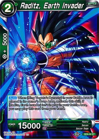 Raditz, Earth Invader (SD9-02) [Assault of the Saiyans] | Odin's Place