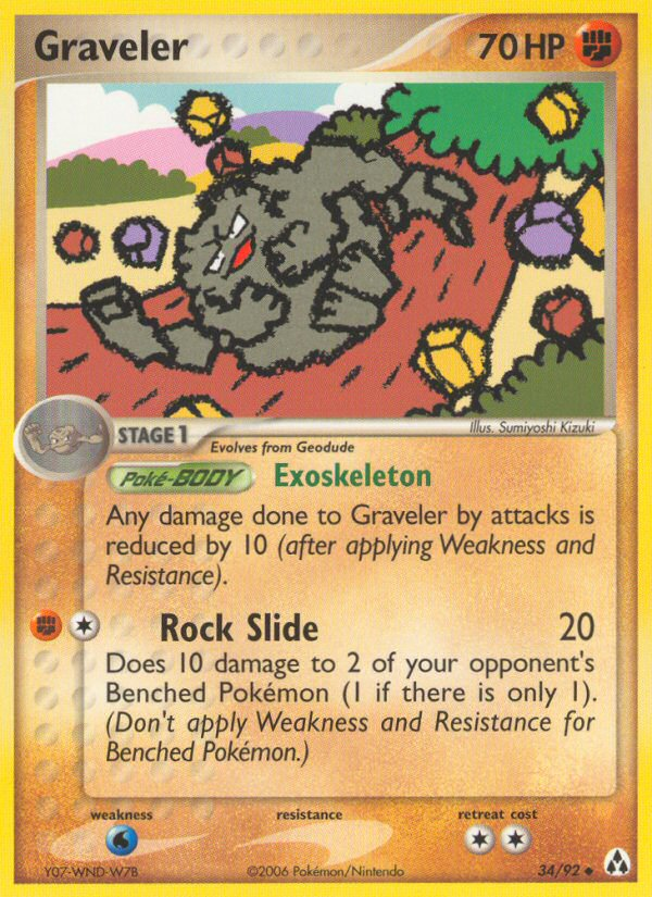 Graveler (34/92) [EX: Legend Maker] | Odin's Place