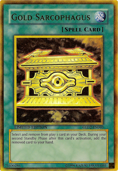Gold Sarcophagus [GLD2-EN040] Gold Rare | Odin's Place