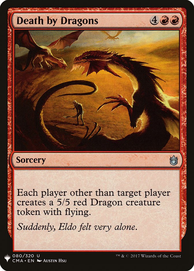 Death by Dragons [Mystery Booster] | Odin's Place