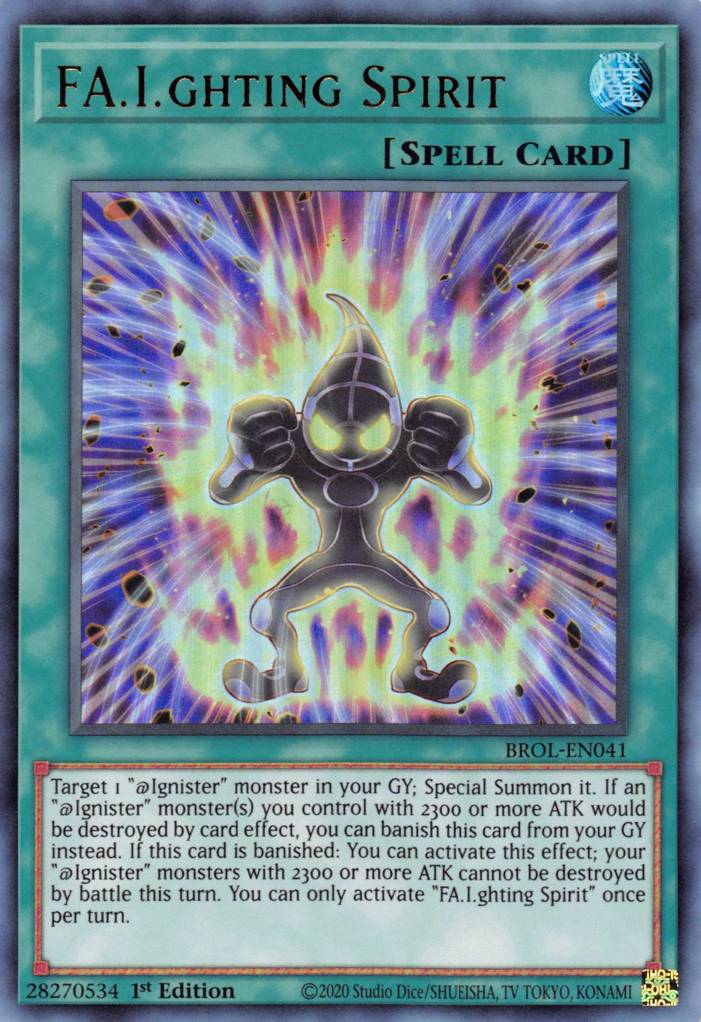 FA.I.ghting Spirit [BROL-EN041] Ultra Rare | Odin's Place