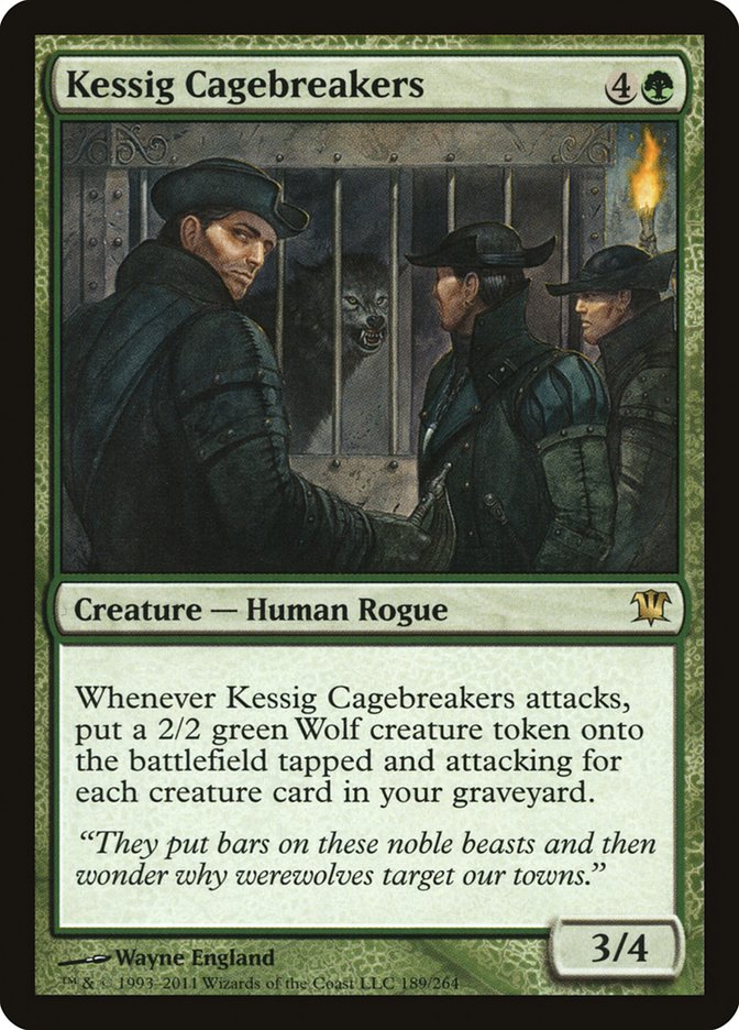 Kessig Cagebreakers (189) [Innistrad] | Odin's Place
