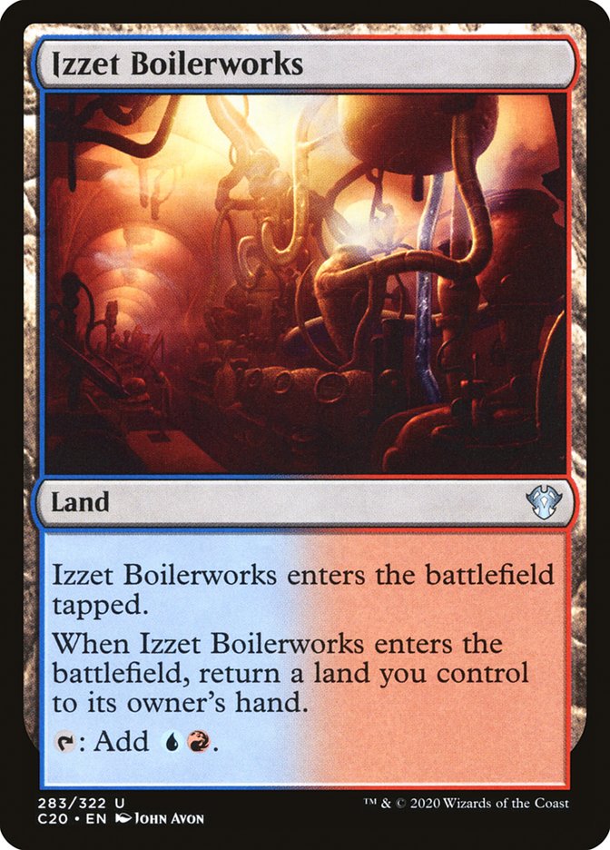 Izzet Boilerworks [Commander 2020] | Odin's Place