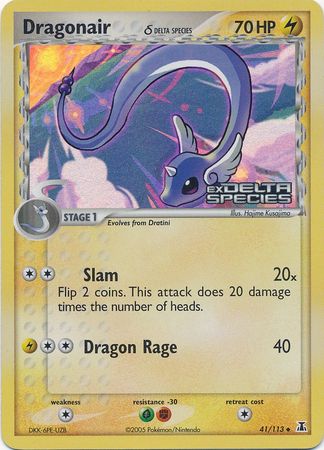 Dragonair (41/113) (Delta Species) (Stamped) [EX: Delta Species] | Odin's Place