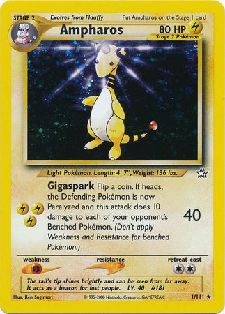 Ampharos (1/111) [Neo Genesis Unlimited] | Odin's Place