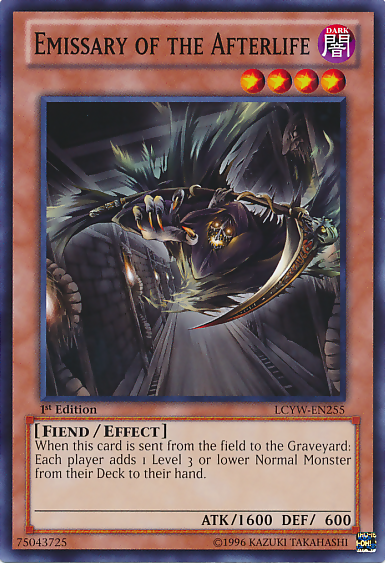 Emissary of the Afterlife [LCYW-EN255] Common | Odin's Place