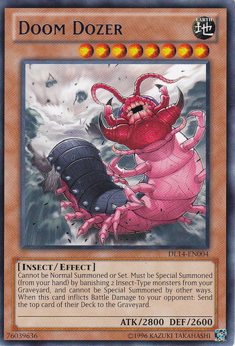 Doom Dozer (Blue) [DL14-EN004] Rare | Odin's Place