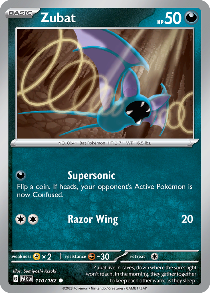 Zubat (110/182) [Scarlet & Violet: Paradox Rift] | Odin's Place