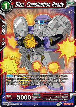 Bizu, Combination Ready (BT17-024) [Ultimate Squad] | Odin's Place