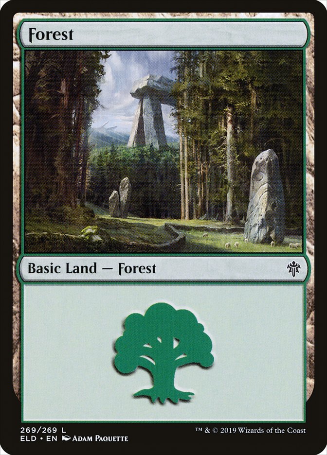 Forest (269) [Throne of Eldraine] | Odin's Place