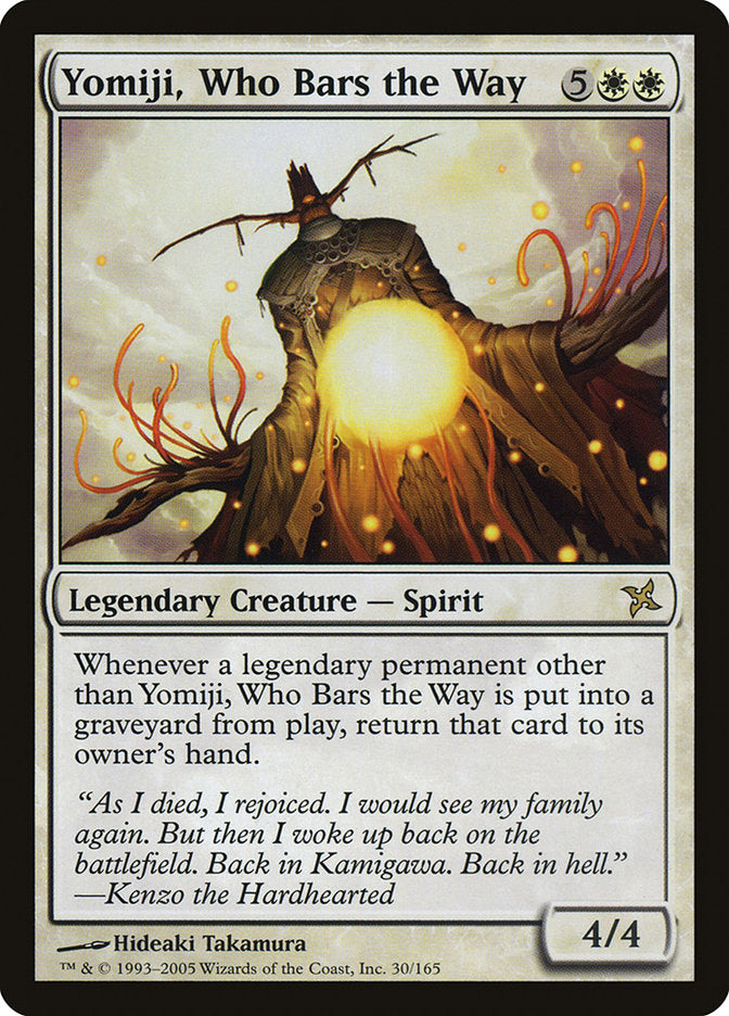 Yomiji, Who Bars the Way (30) [Betrayers of Kamigawa] | Odin's Place