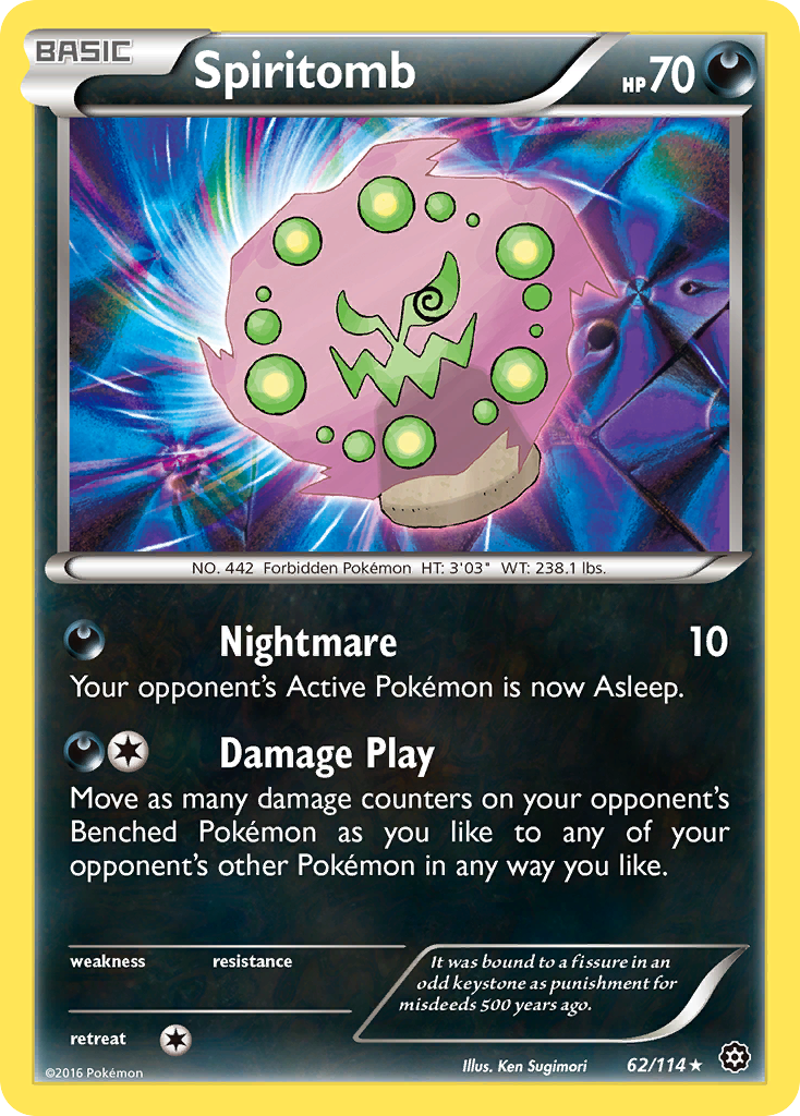 Spiritomb (62/114) [XY: Steam Siege] | Odin's Place