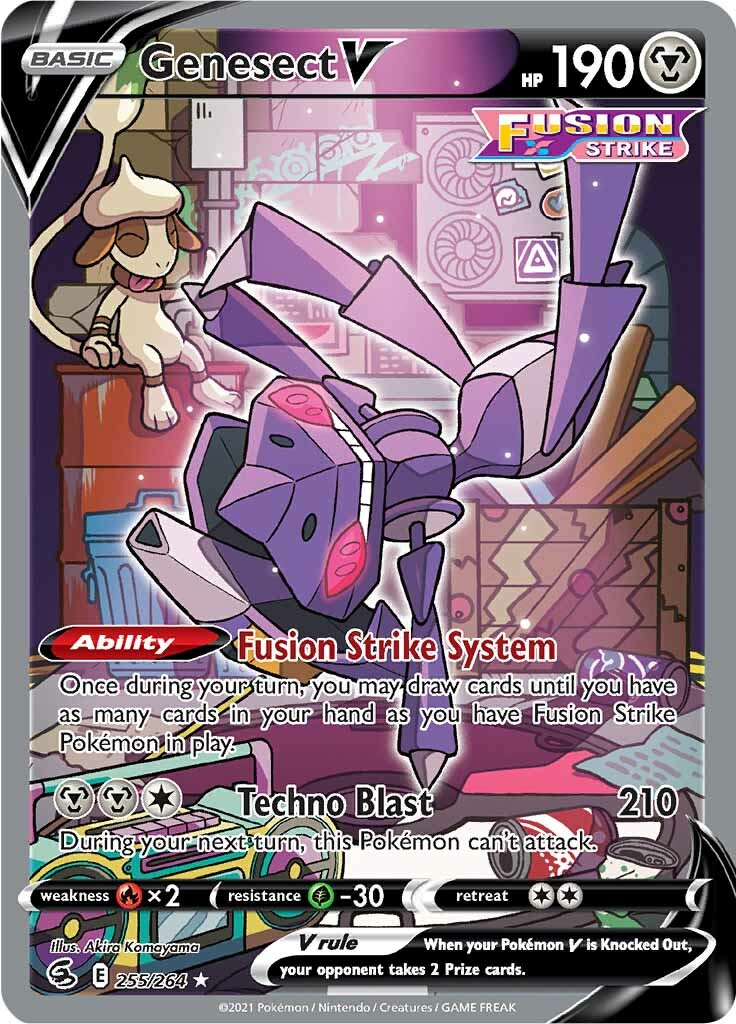 Genesect V (255/264) [Sword & Shield: Fusion Strike] | Odin's Place