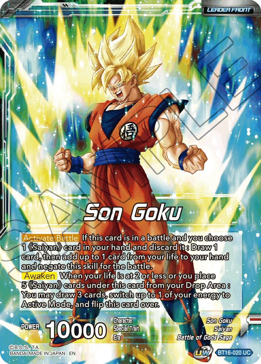 Son Goku // SSG Son Goku, Crimson Warrior (BT16-020) [Realm of the Gods Prerelease Promos] | Odin's Place
