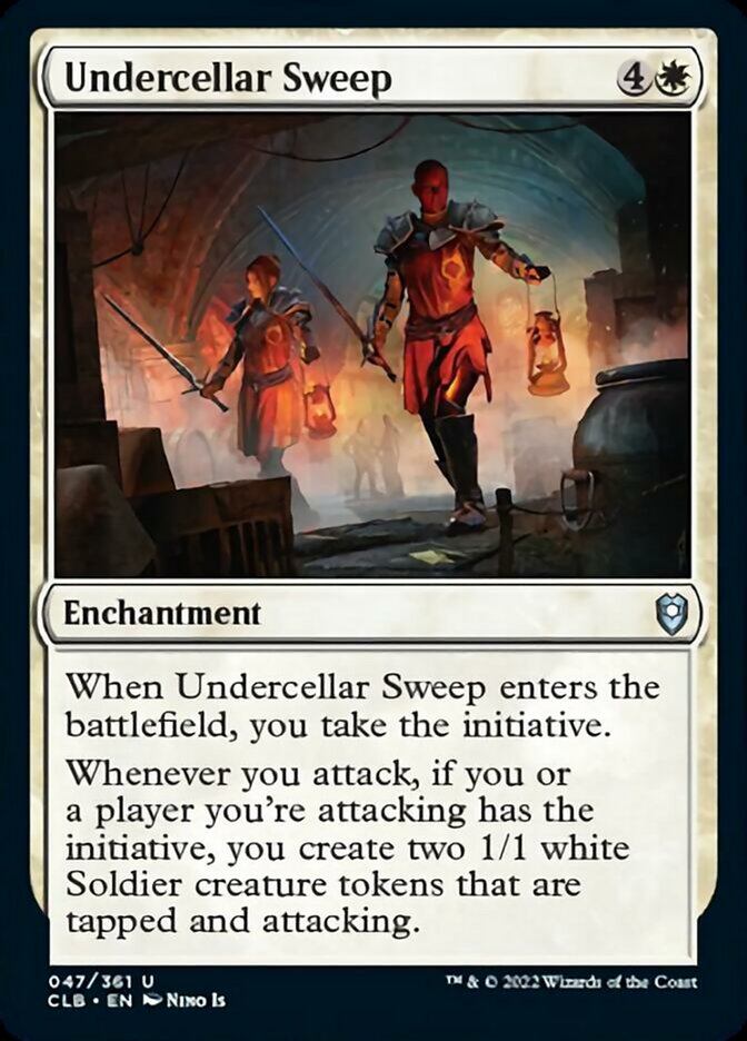 Undercellar Sweep [Commander Legends: Battle for Baldur's Gate] | Odin's Place