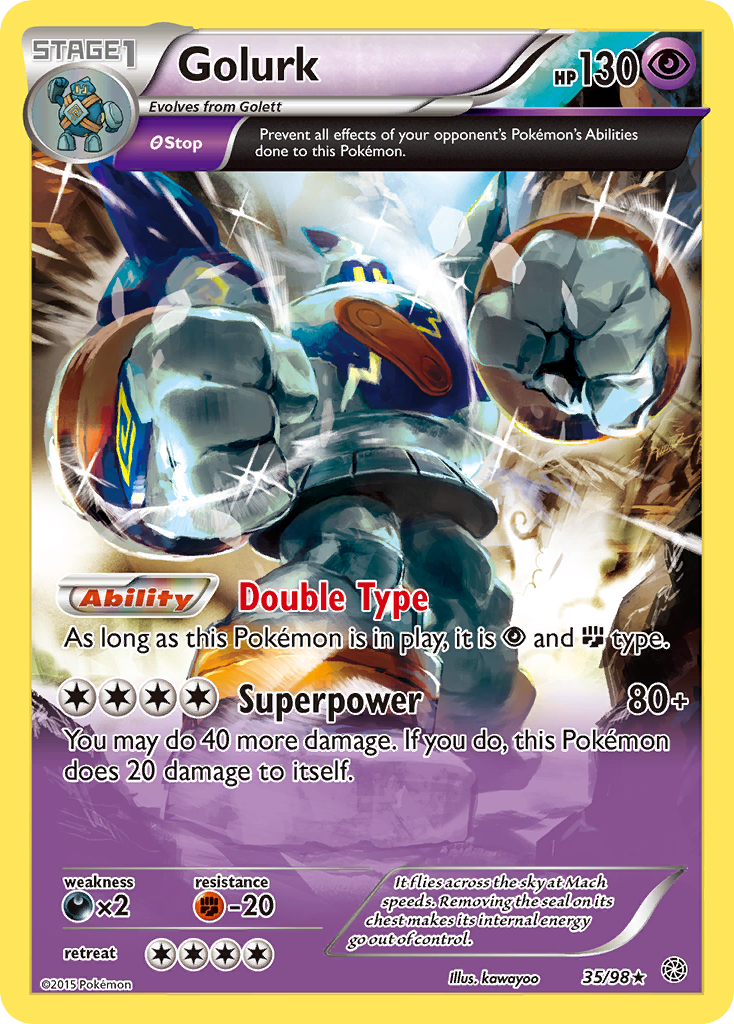 Golurk (35/98) [XY: Ancient Origins] | Odin's Place