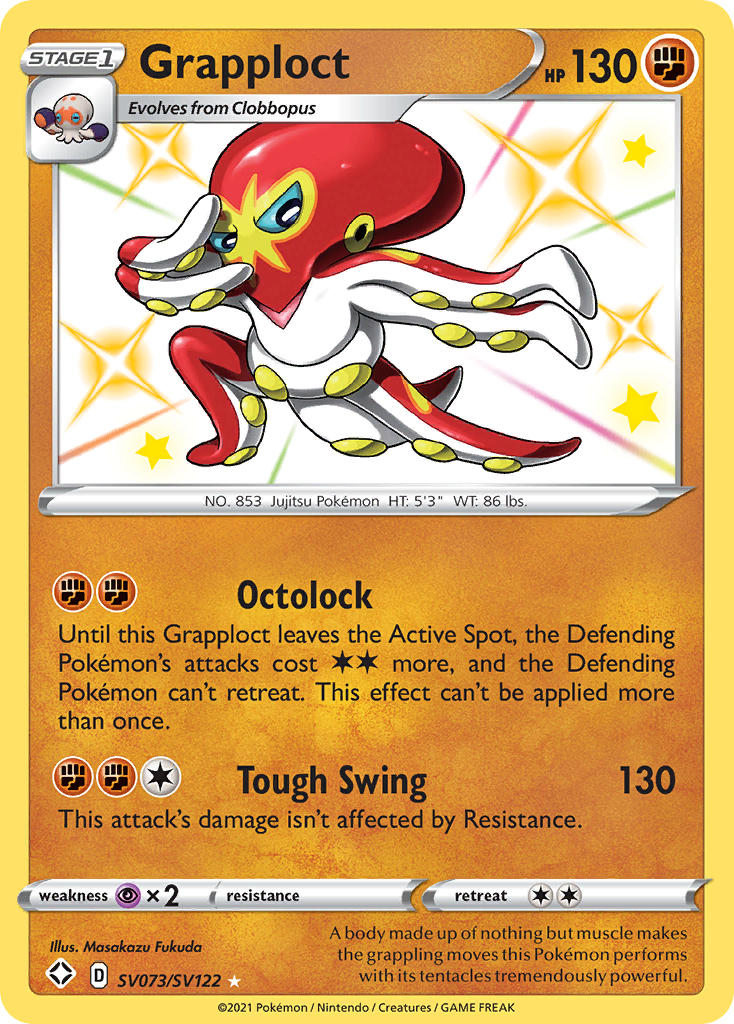 Grapploct (SV073/SV122) [Sword & Shield: Shining Fates] | Odin's Place