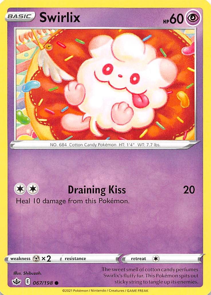 Swirlix (067/198) [Sword & Shield: Chilling Reign] | Odin's Place