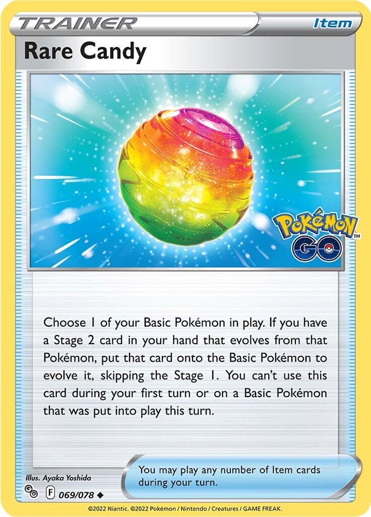 Rare Candy (069/078) [Pokémon GO] | Odin's Place
