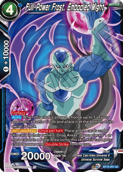 Full-Power Frost, Embodied Might (BT15-051) [Saiyan Showdown] | Odin's Place