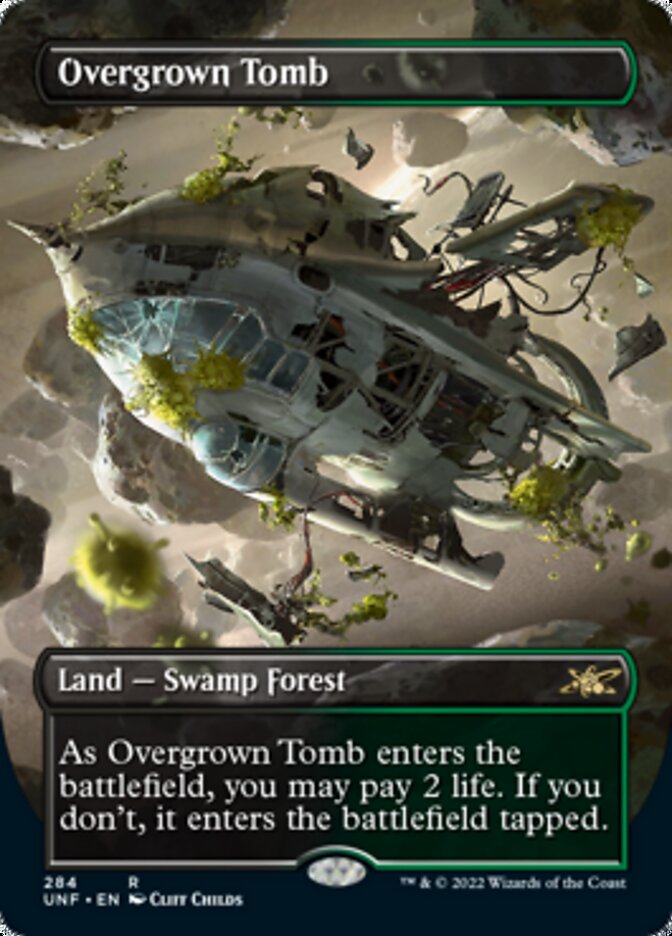 Overgrown Tomb (Borderless) [Unfinity] | Odin's Place