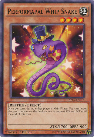 Performapal Whip Snake [SP15-EN013] Common | Odin's Place
