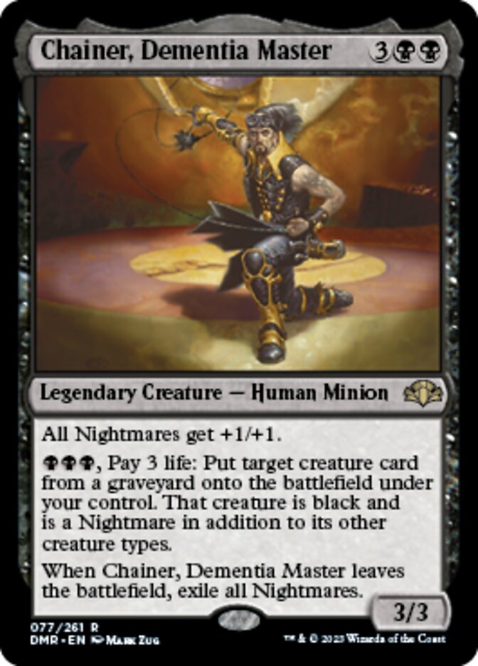Chainer, Dementia Master [Dominaria Remastered] | Odin's Place