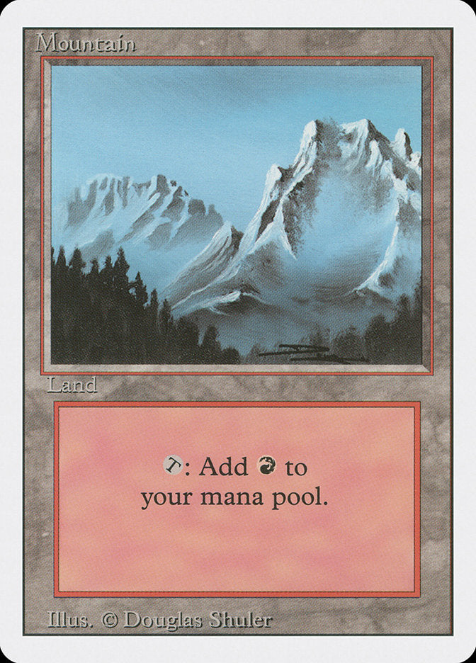 Mountain (Snow Top / Highest Point on Right) [Revised Edition] | Odin's Place