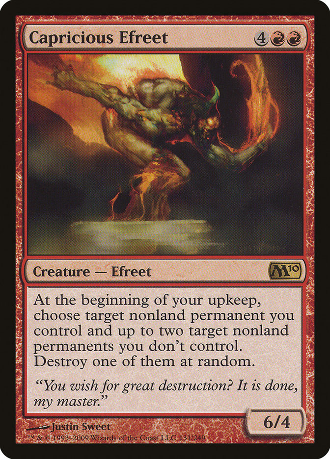Capricious Efreet (131) [Magic 2010] | Odin's Place