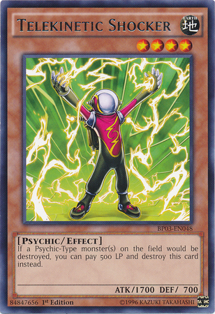 Telekinetic Shocker [BP03-EN048] Rare | Odin's Place