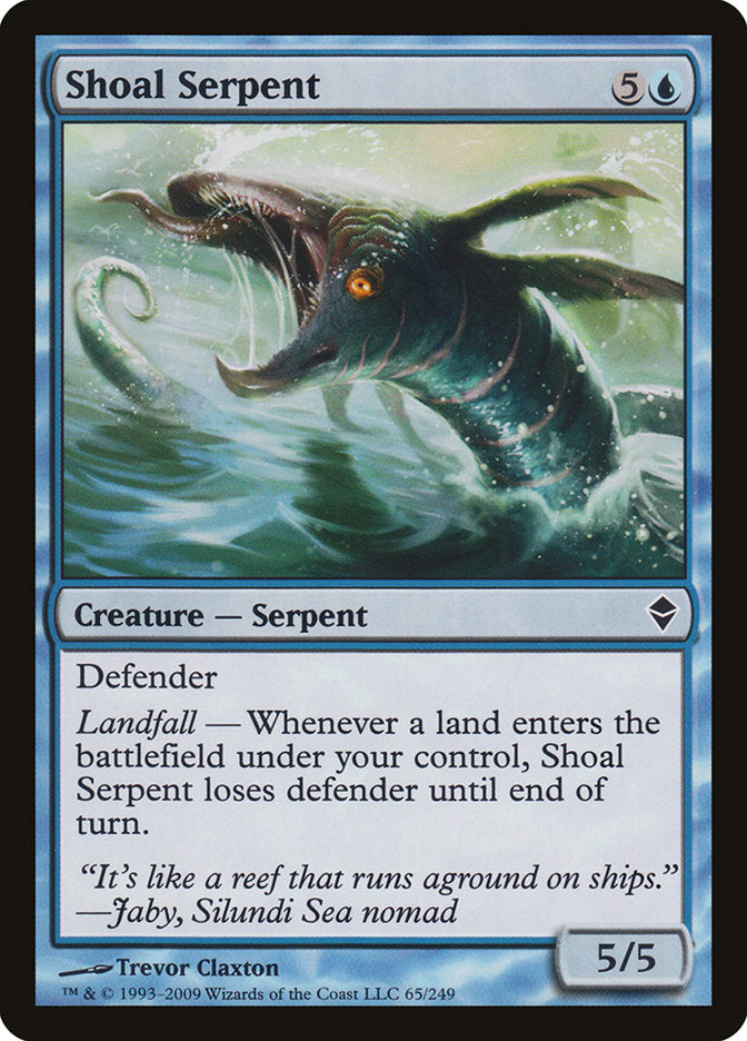 Shoal Serpent (65) [Zendikar] | Odin's Place
