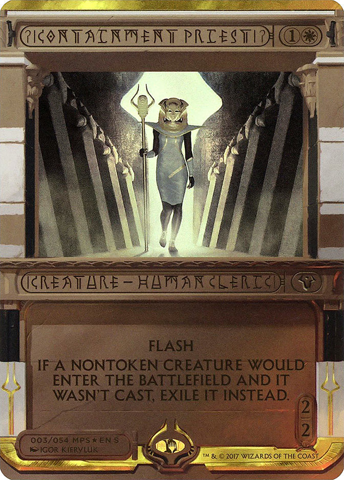 Containment Priest (3) (Invocation) [Amonkhet Invocations] | Odin's Place