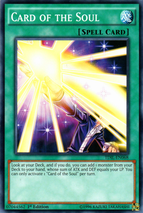 Card of the Soul [TDIL-EN068] Common | Odin's Place