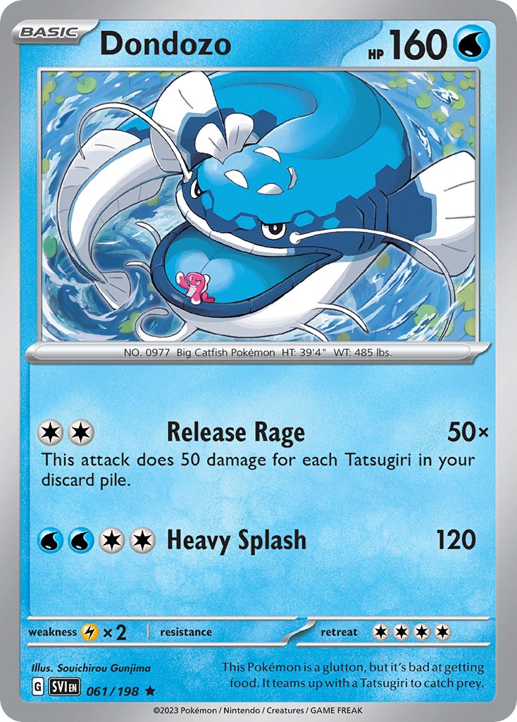Dondozo (061/198) (Theme Deck Exclusive) [Scarlet & Violet: Base Set] | Odin's Place
