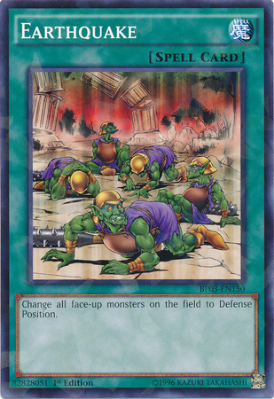 Earthquake [BP03-EN150] Shatterfoil Rare | Odin's Place