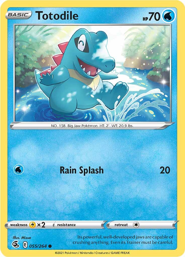 Totodile (055/264) [Sword & Shield: Fusion Strike] | Odin's Place