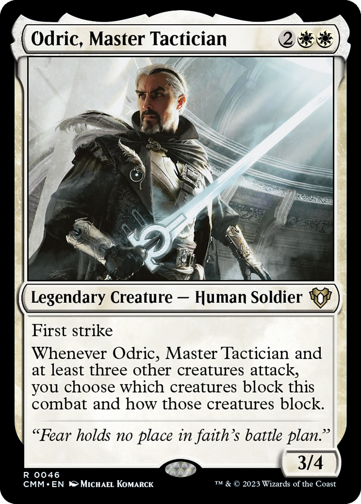 Odric, Master Tactician [Commander Masters] | Odin's Place