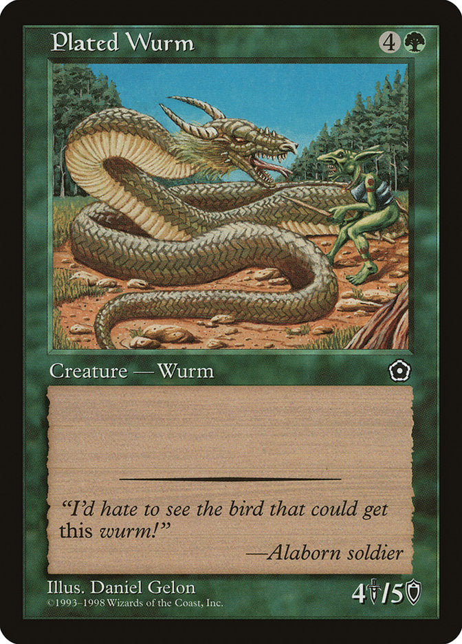 Plated Wurm (141) [Portal Second Age] | Odin's Place