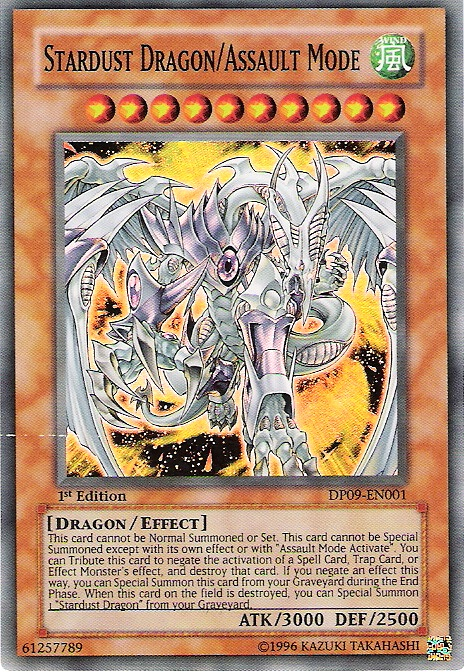 Stardust Dragon/Assault Mode [DP09-EN001] Super Rare | Odin's Place