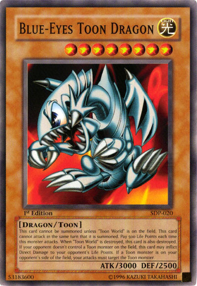 Blue-Eyes Toon Dragon [SDP-020] Common | Odin's Place